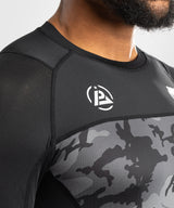 Venum x Polaris Rashguard - Lange Mouwen - Zwart/Grijs
