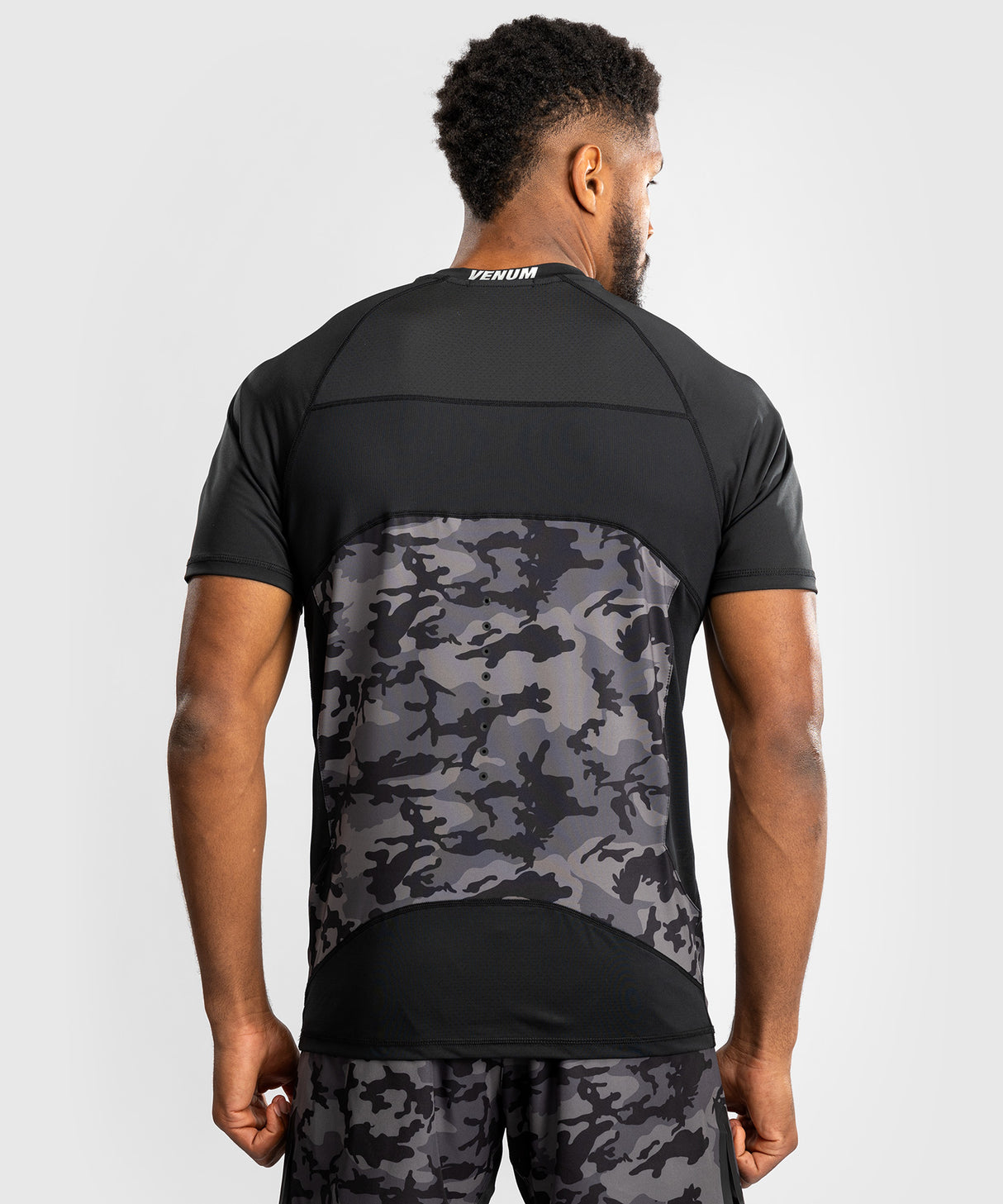 Venum x Polaris Dry-Tech T-Shirt - Zwart/Camo Grijs