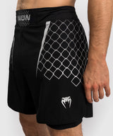 Venum x WOW FC MMA Shorts - Zwart/Zilver Grijs