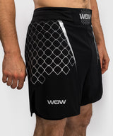 Venum x WOW FC MMA Shorts - Zwart/Zilver Grijs