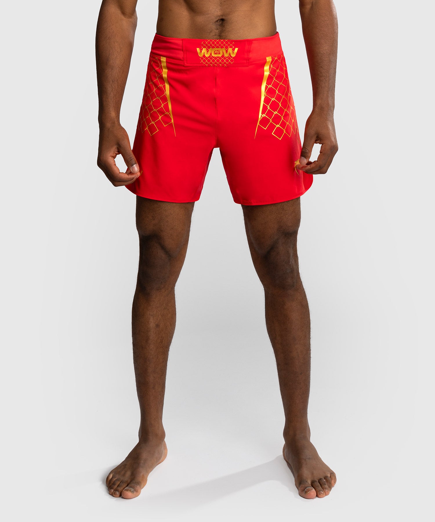 Calções de MMA Venum x WOW FC – Vermelho Ardente
