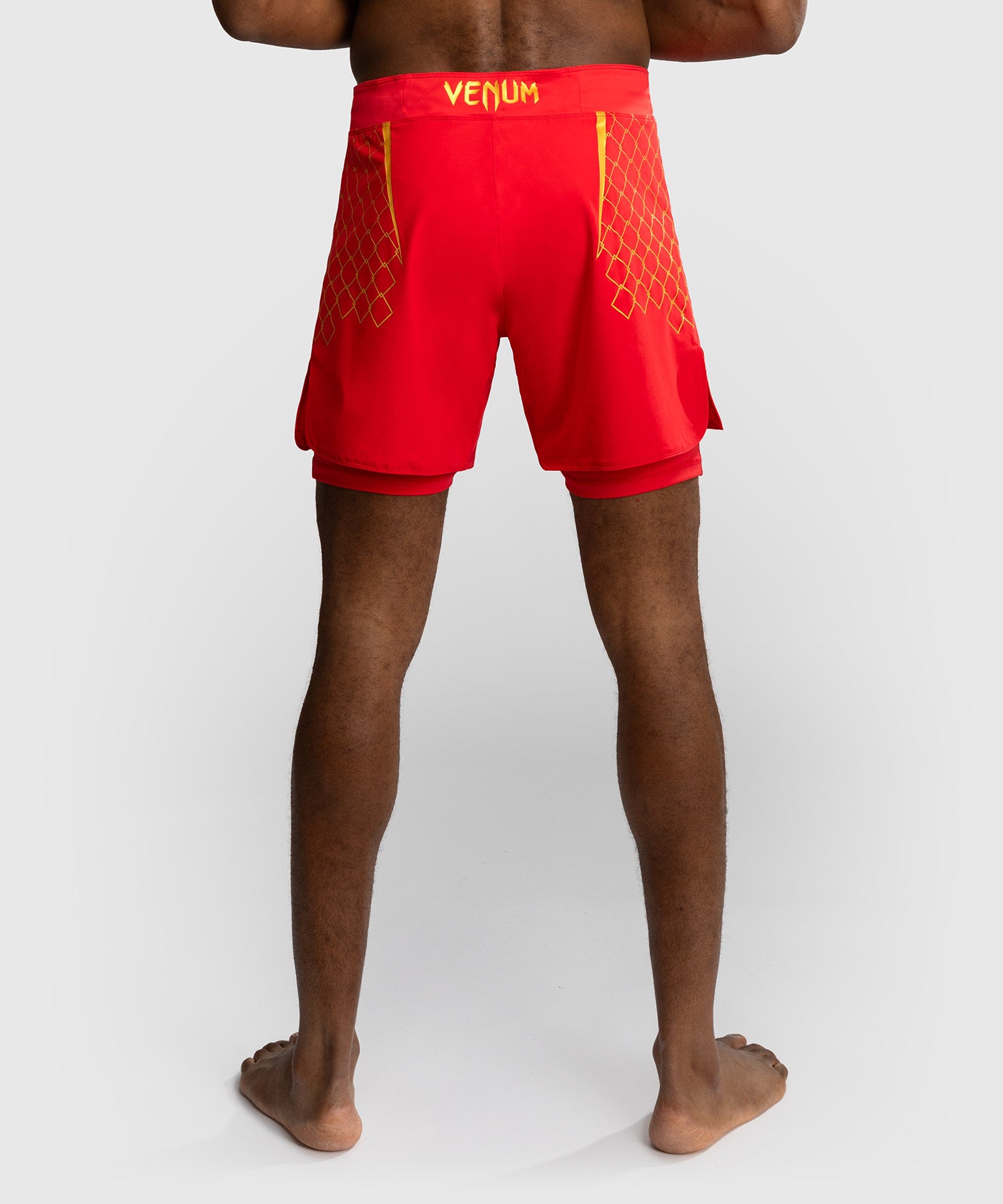 Calções de MMA Venum x WOW FC – Vermelho Ardente