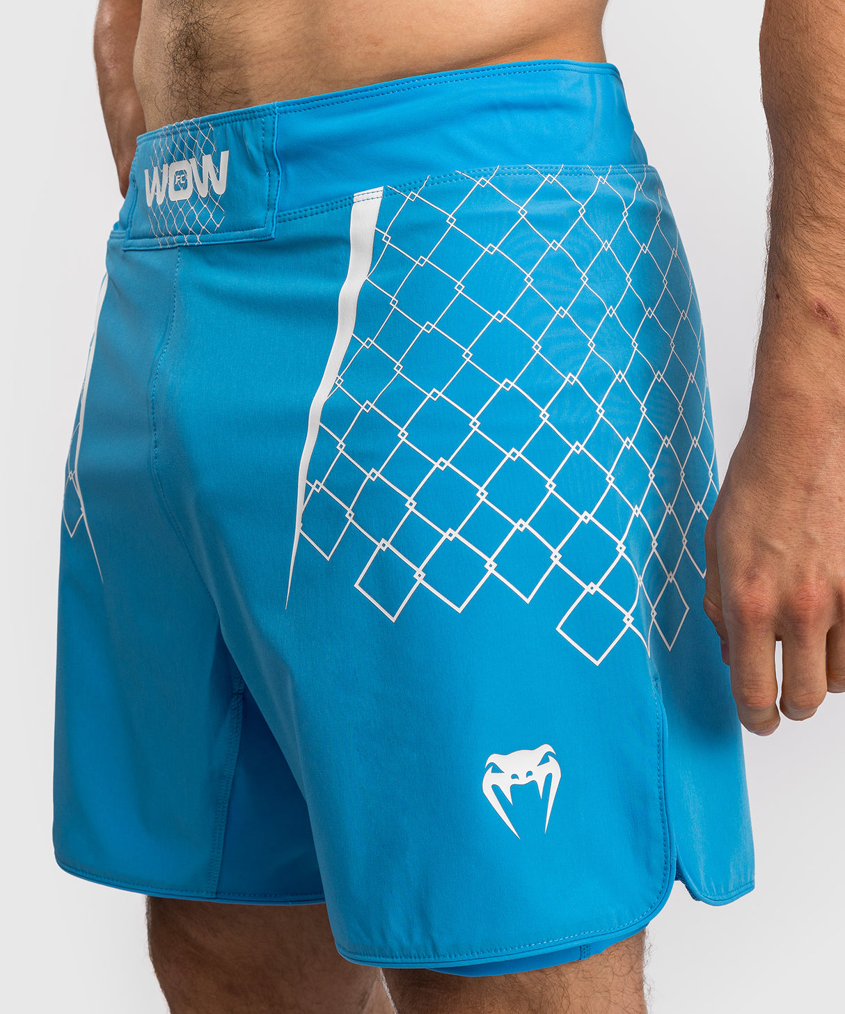 Venum x WOW FC MMA Shorts - Pacific Blauw