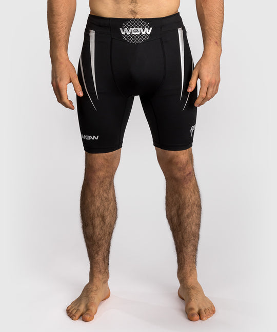 Venum x WOW FC Vale Tudo Shorts - Zwart/Zilver Grijs