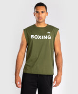 Venum Mouwloos T-Shirt Boxing - Legergroen