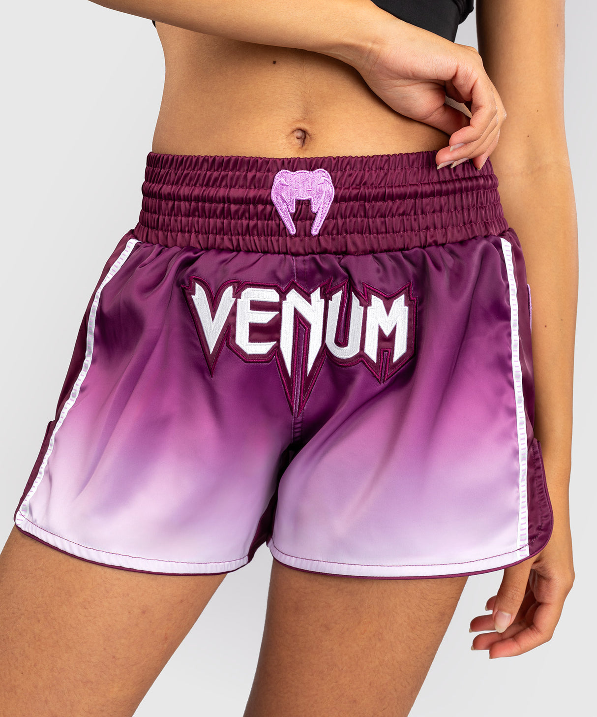 Venum Muay Thai Shorts Iris - Paars/Wit