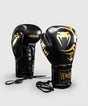 Venum x Mike Tyson Profi-Boxhandschuhe Giant 2.0 Pro mit Schnürverschluss – Schwarz/Gold
