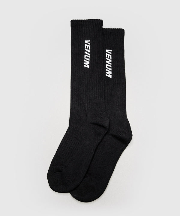 Venum Sokken Essential Hoog - Zwart