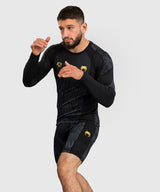 Venum x Chimaev Rashguard Lange Mouwen - Zwart/Grijs