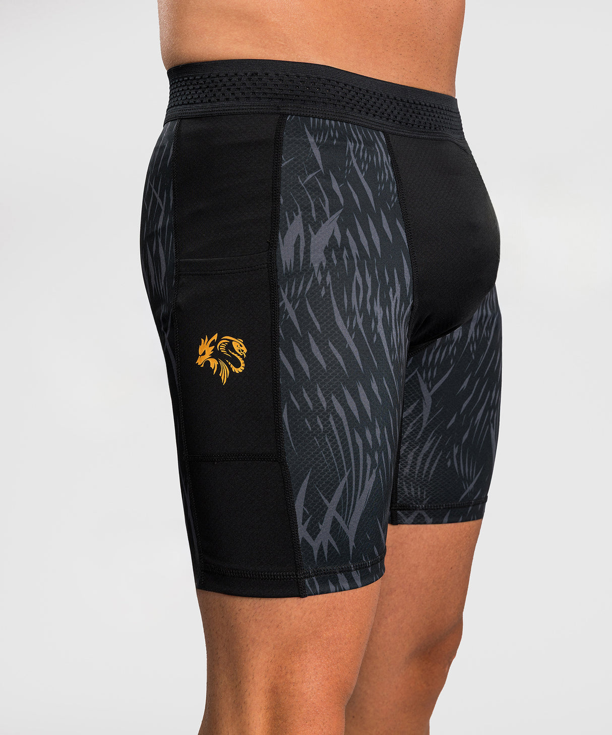 Venum x Chimaev Vale Tudo Shorts - Zwart/Grijs