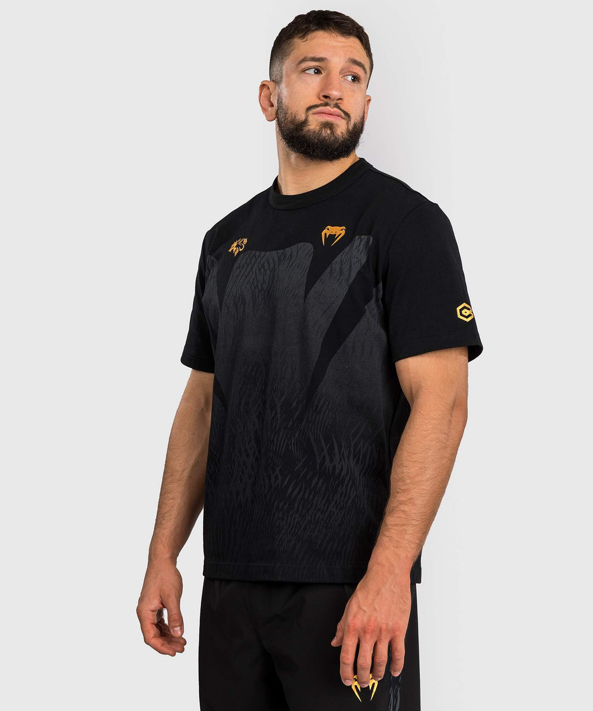 Venum x Chimaev T-Shirt - Zwart/Grijs
