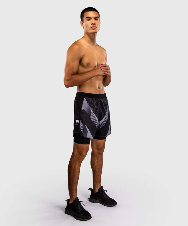 Venum Kompressionsshorts No-Gi 6.0 No-Gi Trainingsshorts – Schwarz/Weiß