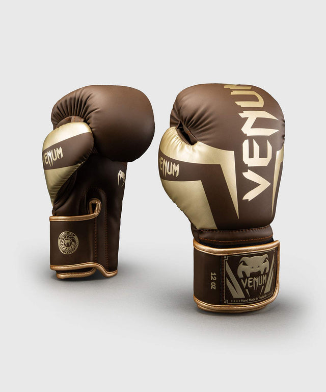 Venum Elite Boxningshandskar – Mörkbrun