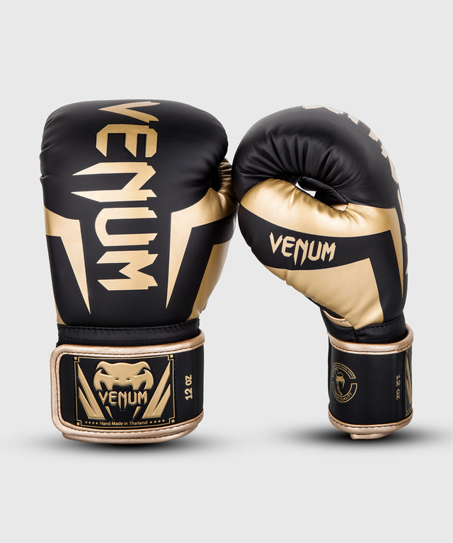 Venum Boksehandsker Elite – Sort/Guld