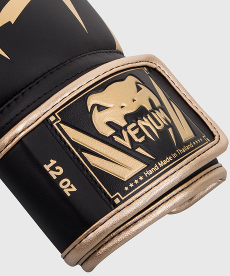 Gants de boxe Venum Elite – Noir/Or