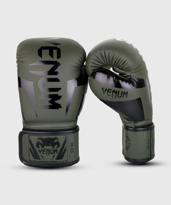 Boxerské rukavice Venum Elite – Zelené/Černé
