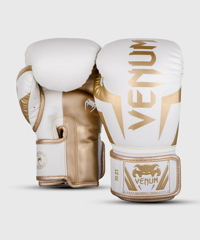 Venum Boksehandsker Elite – Hvid/Guld