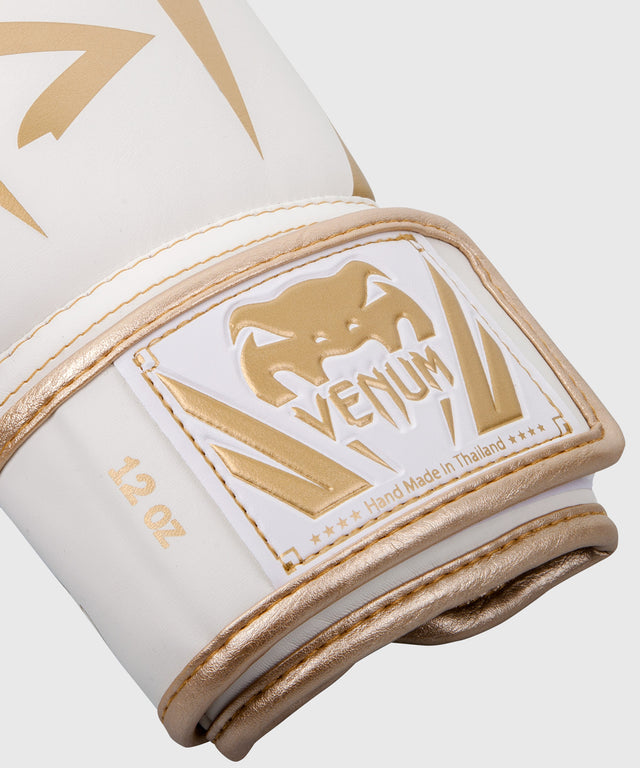 Venum Boksehandsker Elite – Hvid/Guld