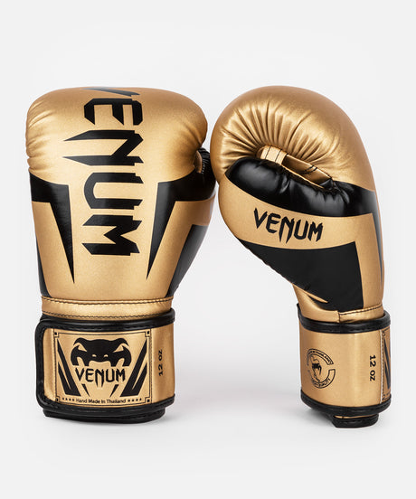 Venum Bokshandschoenen Elite - Goud/Zwart