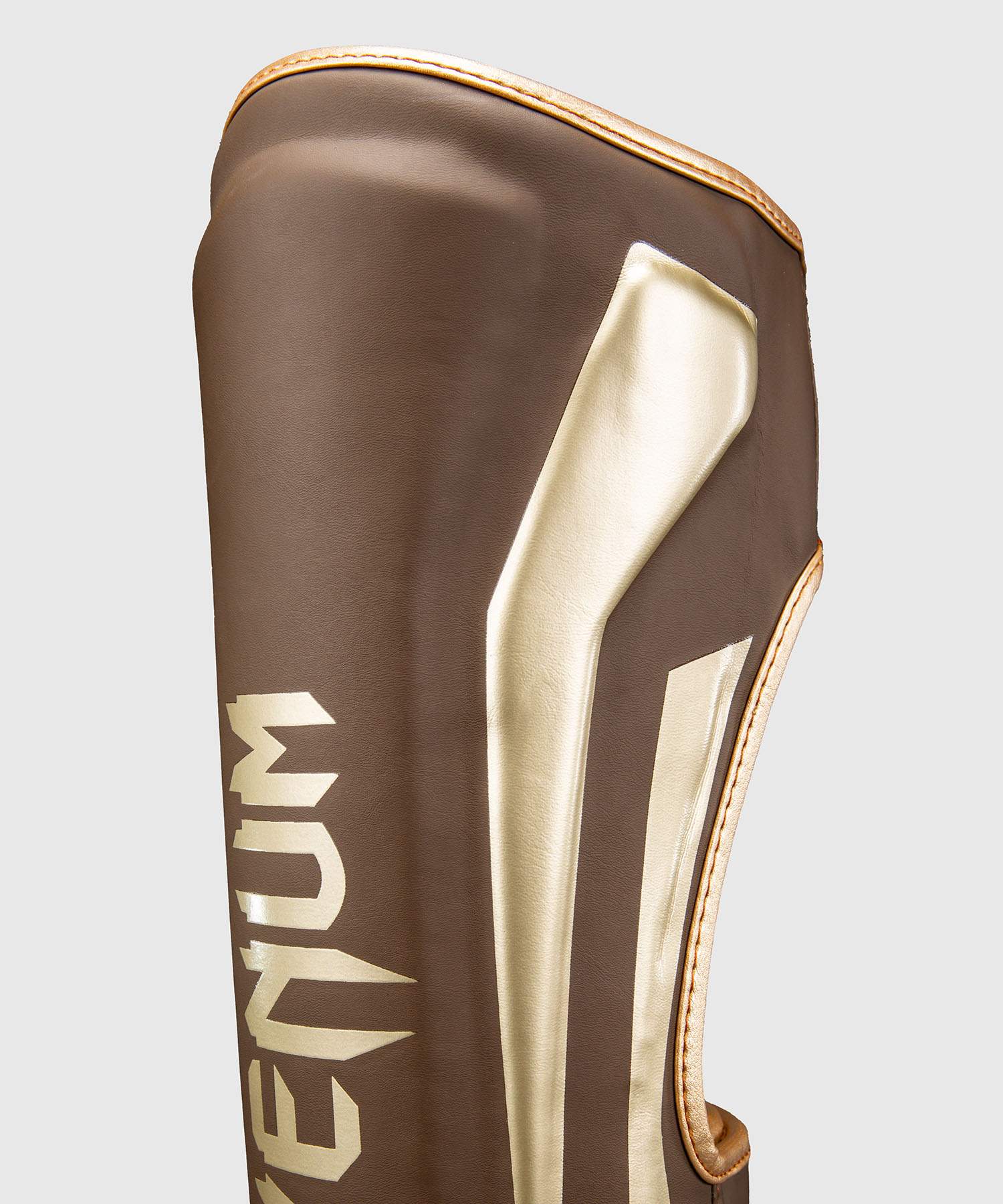 Venum Elite Benskydd - Mörkbrun