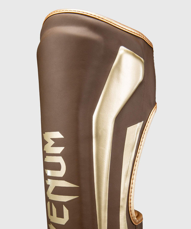 Venum Elite Benskydd - Mörkbrun