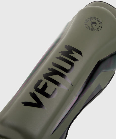Venum Skinnebensbeskyttere Kickboxing Elite - Grøn/Sort