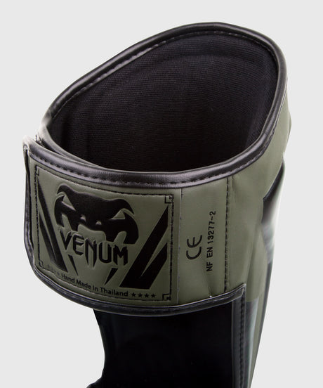 Venum Skinnebensbeskyttere Kickboxing Elite - Grøn/Sort