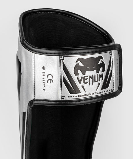 Chrániče holení Venum Elite – Stříbrná/Černá