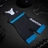 Phantom Athletics Worstelsinglet Set Raptor Dames - Rood/Blauw