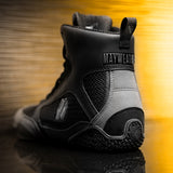 Hayabusa x Mayweather Boksschoenen Champ - Zwart/Grijs