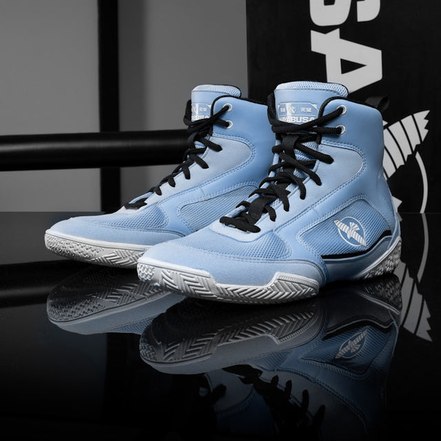 Botas de boxe Hayabusa Pro – Azul Pastel