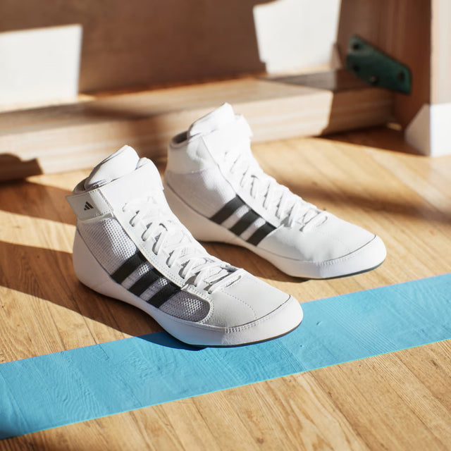 Buty zapaśnicze Adidas Havoc – Białe/Czarne