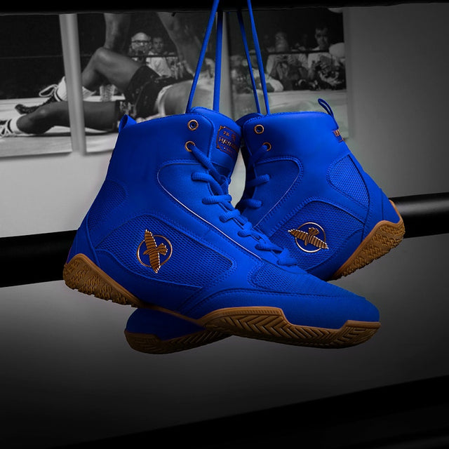 Botas de boxe Hayabusa Pro – Azul