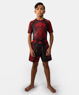 Venum MMA Shorts Wolf Atak Kids - Zwart/Rood