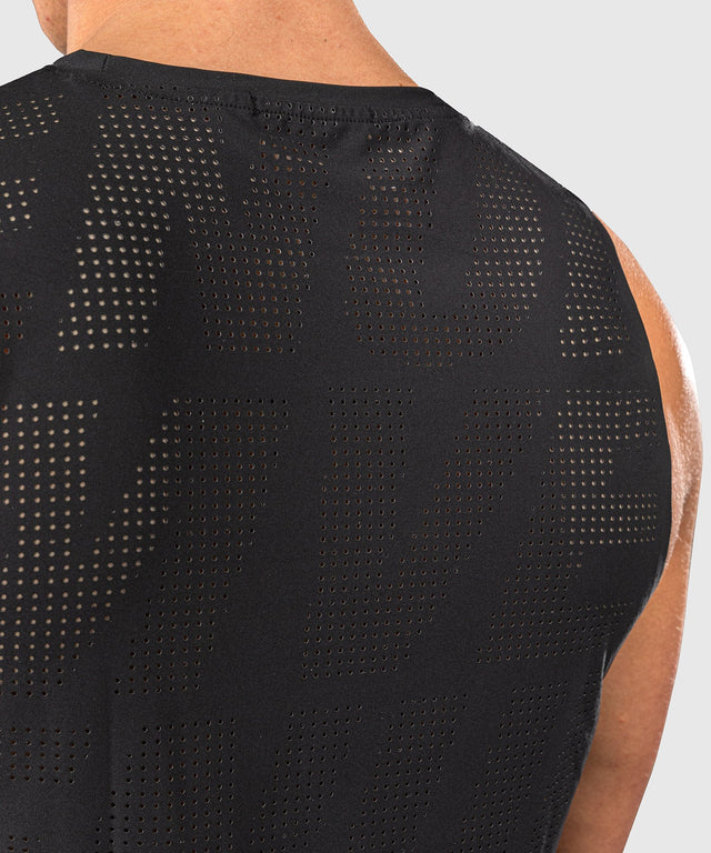 Camisola de alças Venum Lazer – Preto/Cinzento