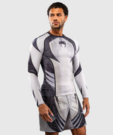 Venum Rashguard Galactic 3.0 - Offwhite/Zwart