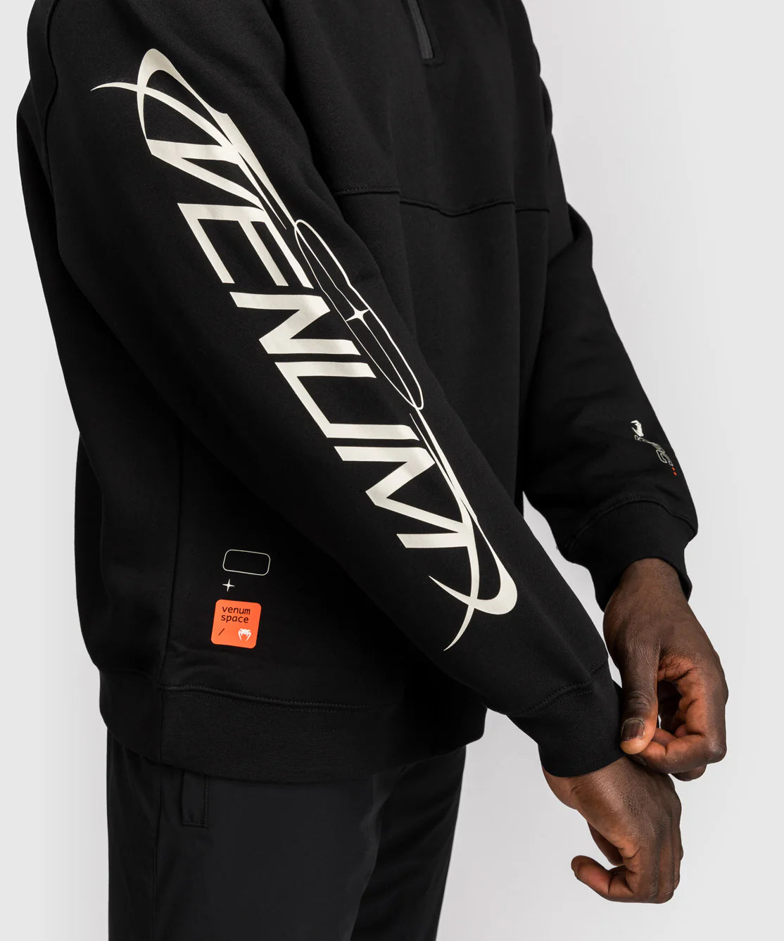 Venum Half-Zip Jacket Eclipse - Zwart