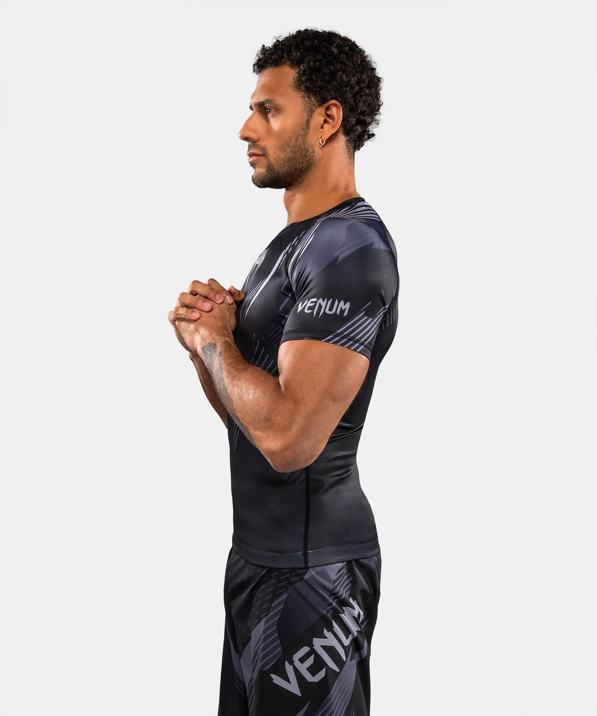 Venum Rashguard No-Gi 6.0 - Zwart/Grijs