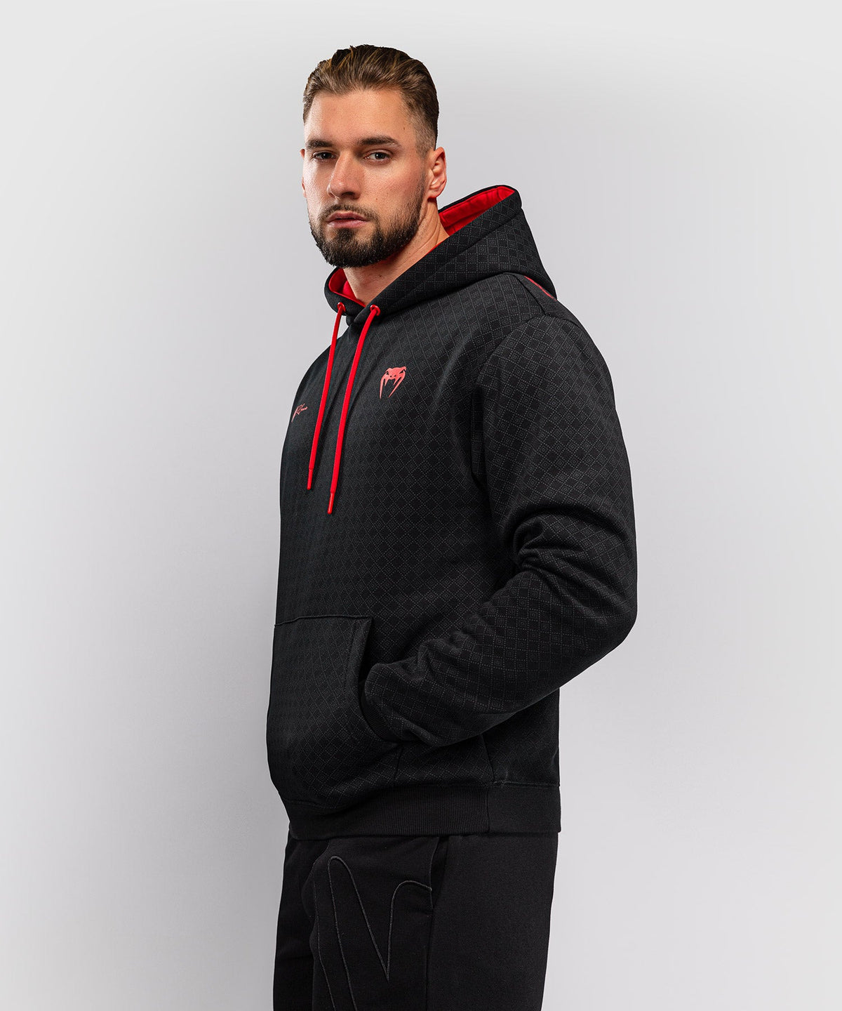Venum Hoodie x Roger Gracie - Zwart/Rood
