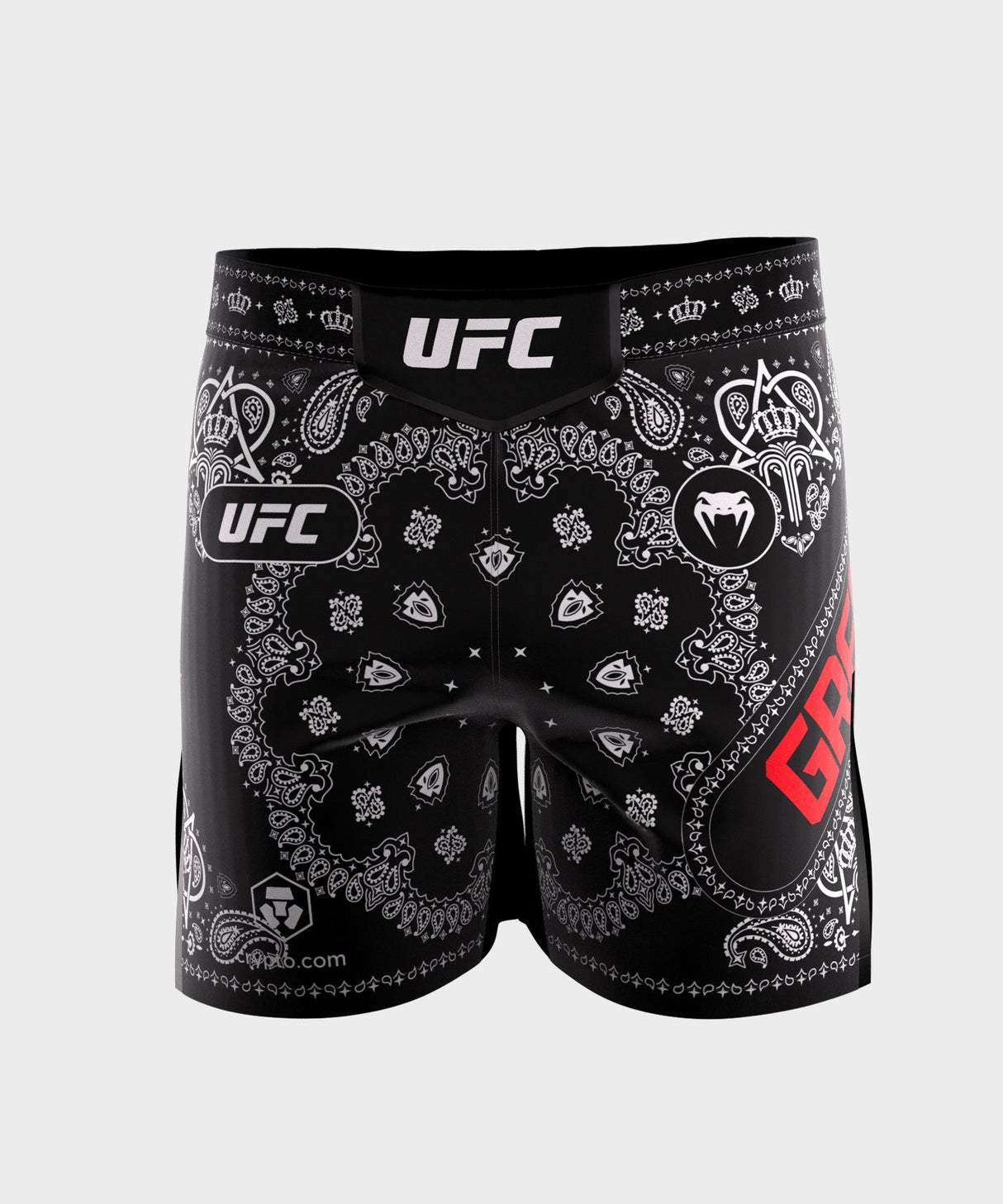 Venum UFC MMA Shorts King Green - Zwart