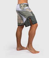 Venum MMA Shorts Camo Hero - Kaki/Offwhite