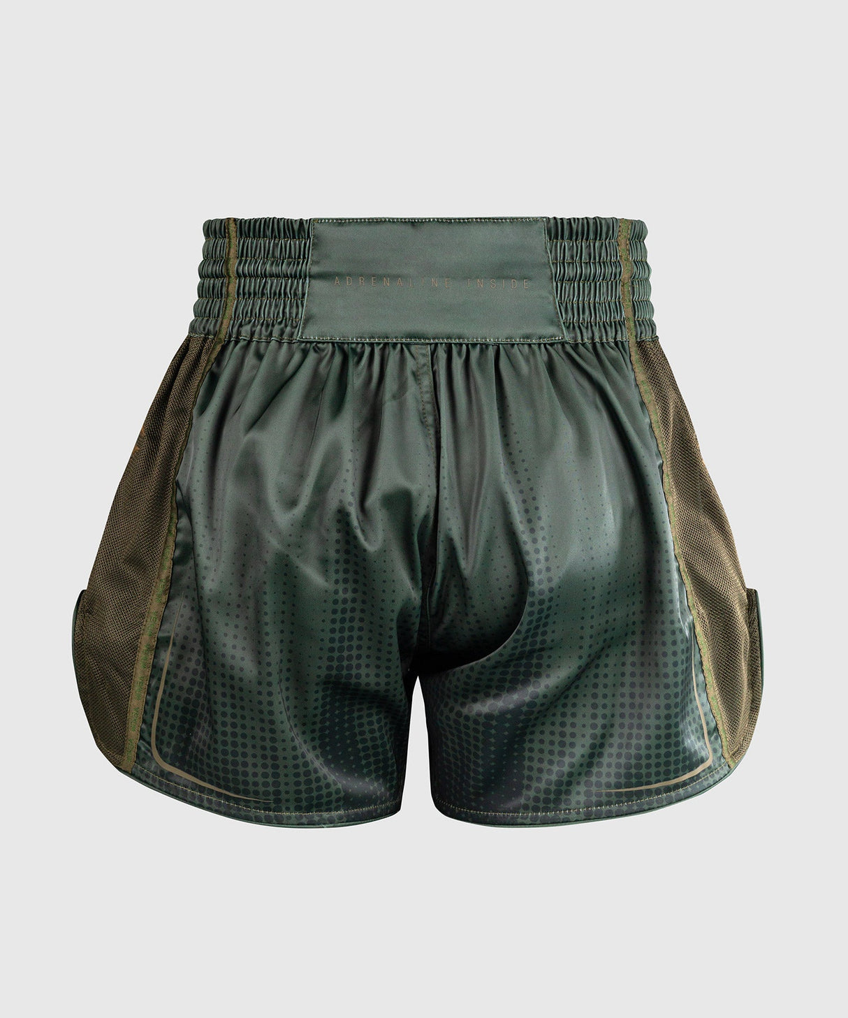 Venum Muay Thai Shorts Stealth - Kaki/Donkergroen