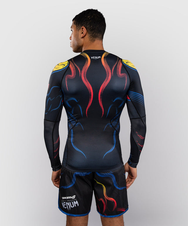 Venum Rashguard TEKKEN 8 Yoshimitsu – Schwarz/Orange – Foto 4