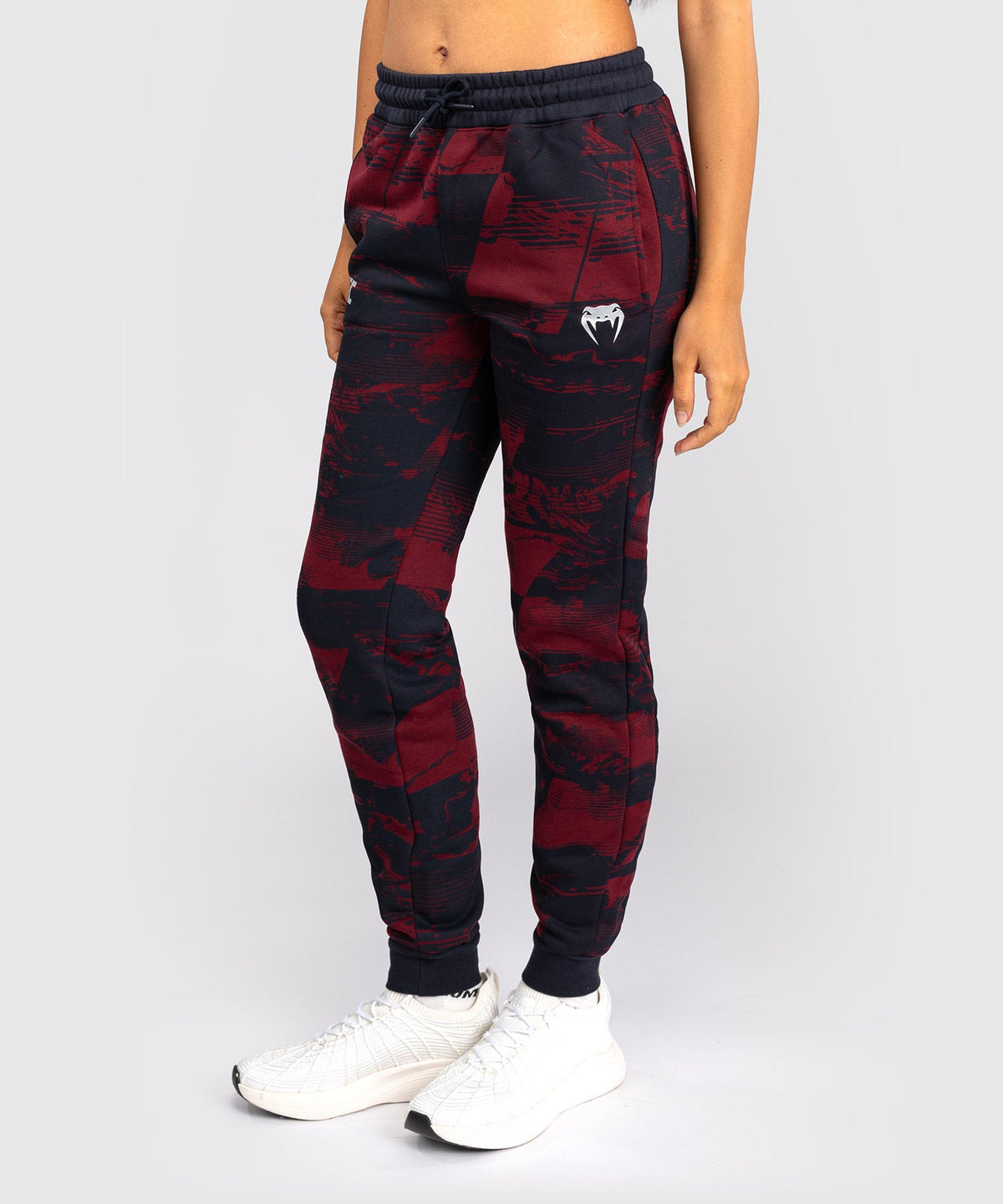 Venum UFC Trainingsbroek Zenith - Marineblauw/Bordeauxrood/Zilver