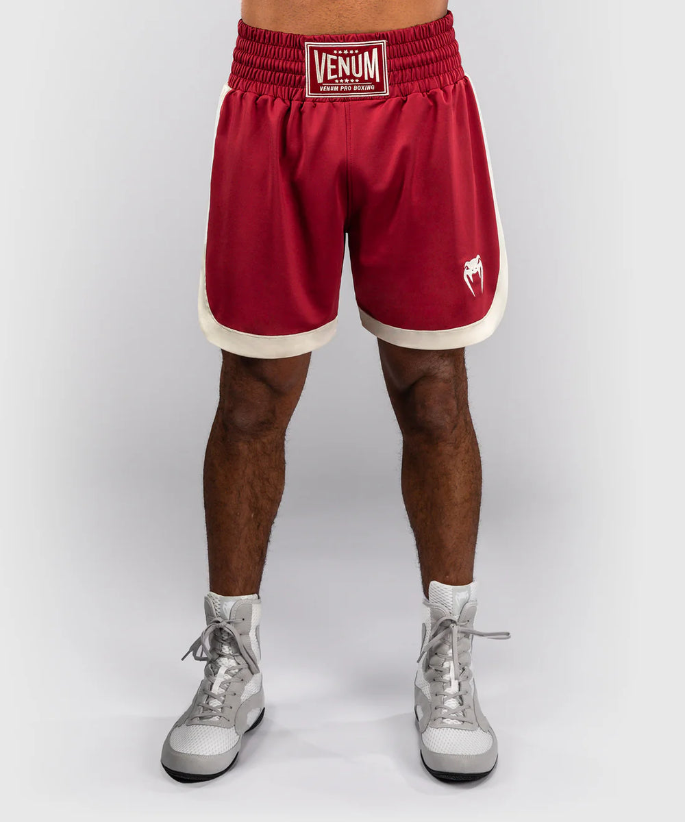 Venum Boksbroek Classic - Rood/Gebroken Wit