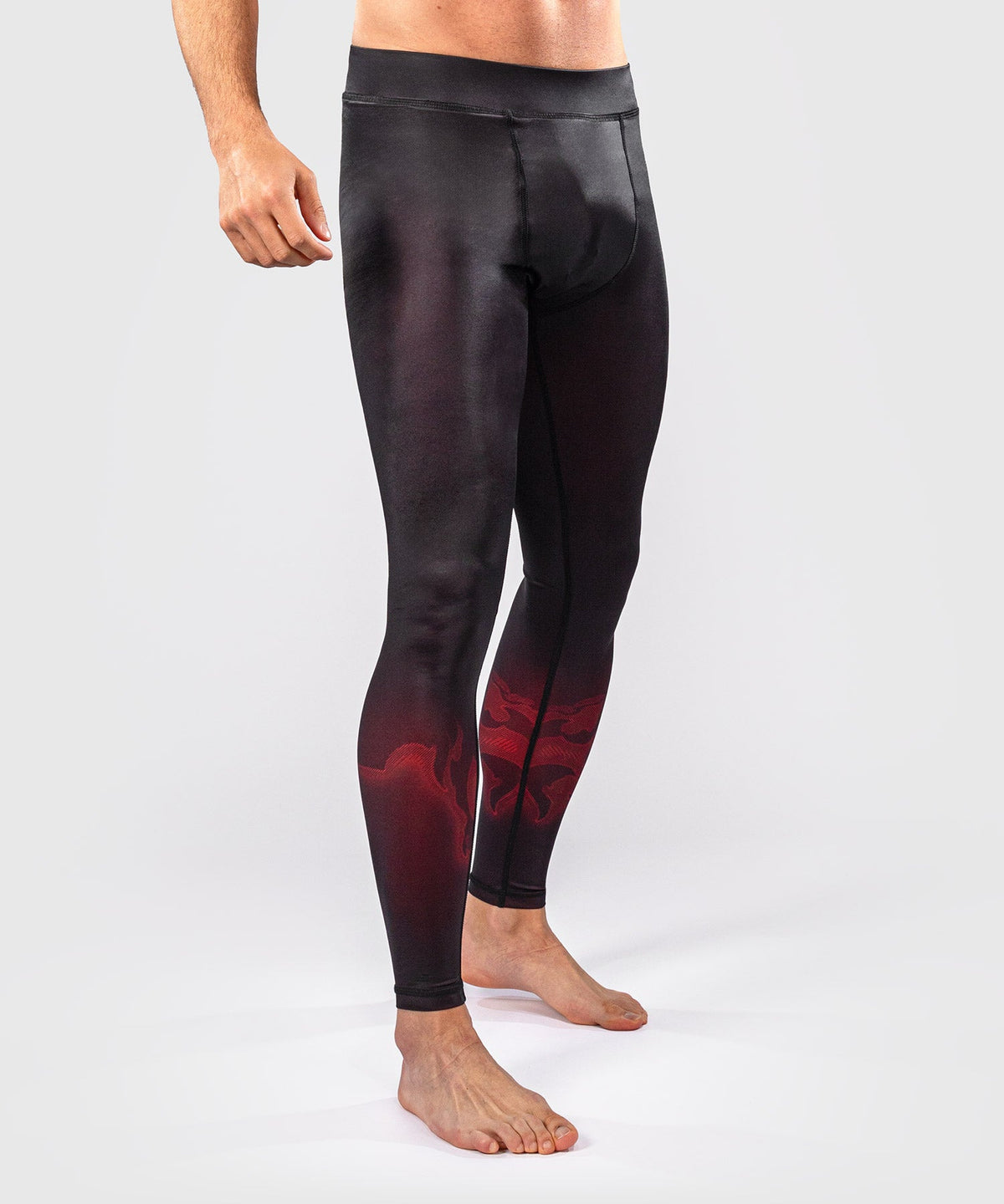 Venum Compressiebroek Spectre - Zwart/Rood