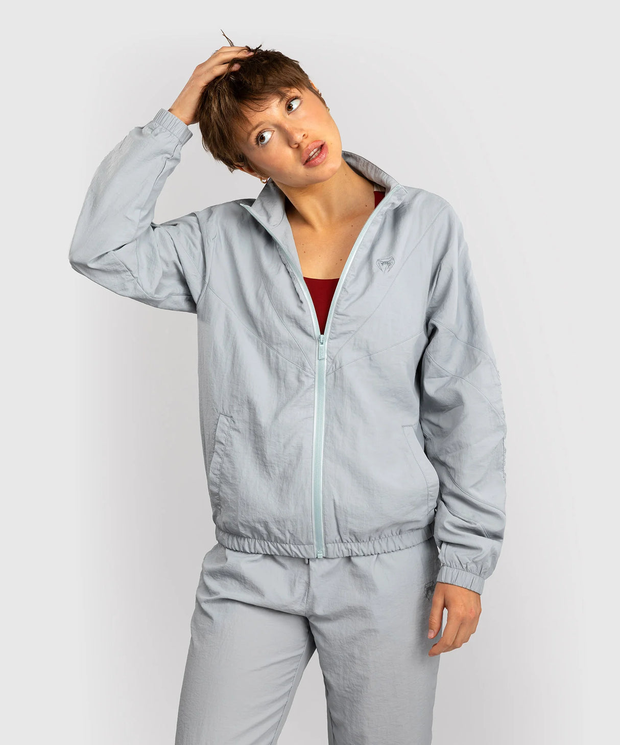 Venum Damen-Trainingsjacke Vectra – Sturmblau