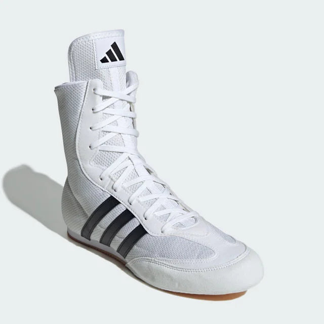 Ghete de box Adidas Box Hog 2 – Alb/Negru