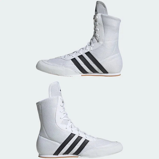 Ghete de box Adidas Box Hog 2 – Alb/Negru