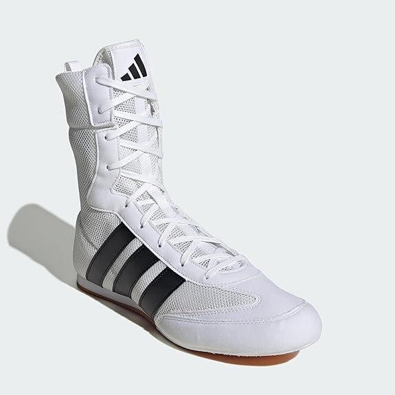 Adidas Boxschuhe Box Hog Classic – Weiß/Schwarz